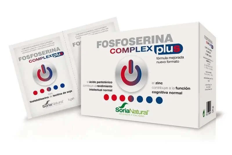 Soria Natural Phosphoserine Complex Plus 5 Gr, 28 Sachete