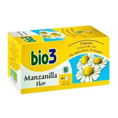 Bio3 Mușețel organic 25 Filtre x 1,5 grame