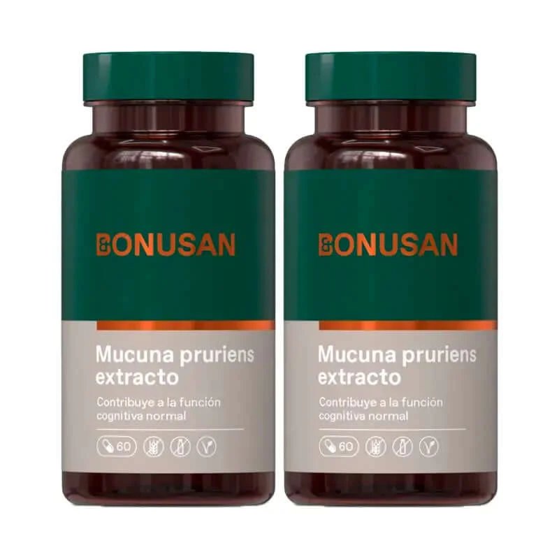Bonusan Mucuna Pruriens Pachet 2 x 60 capsule