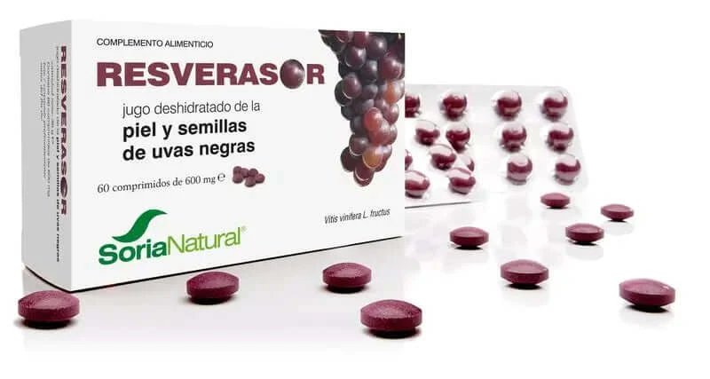 Soria Natural Resverasor 600 Mg, 60 Capsule