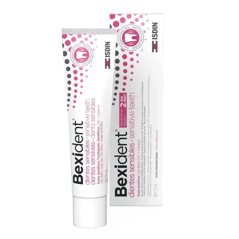 Isdin Bexident Pastă de dinți sensibilă pentru dinți sensibili, 75 Ml