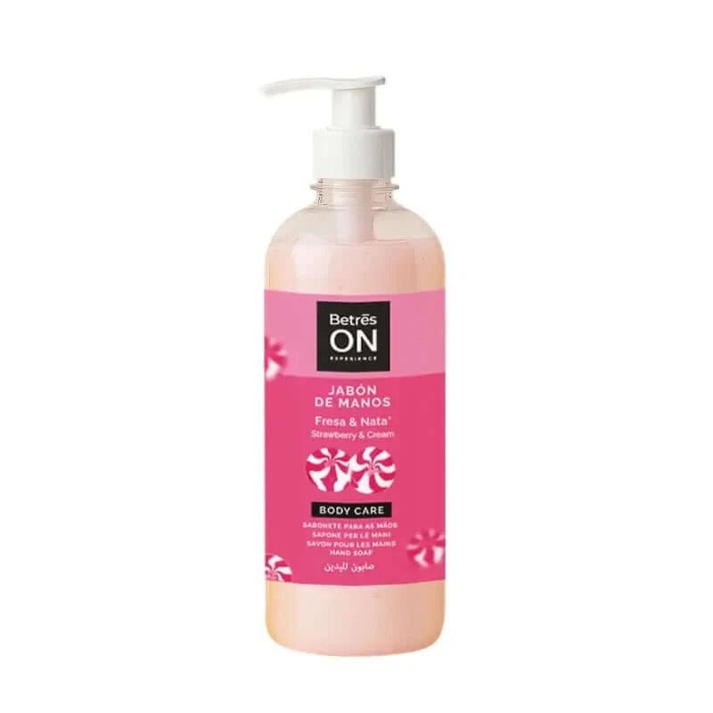 Sapun de maini Betres On Strawberry & Cream, 500 ml