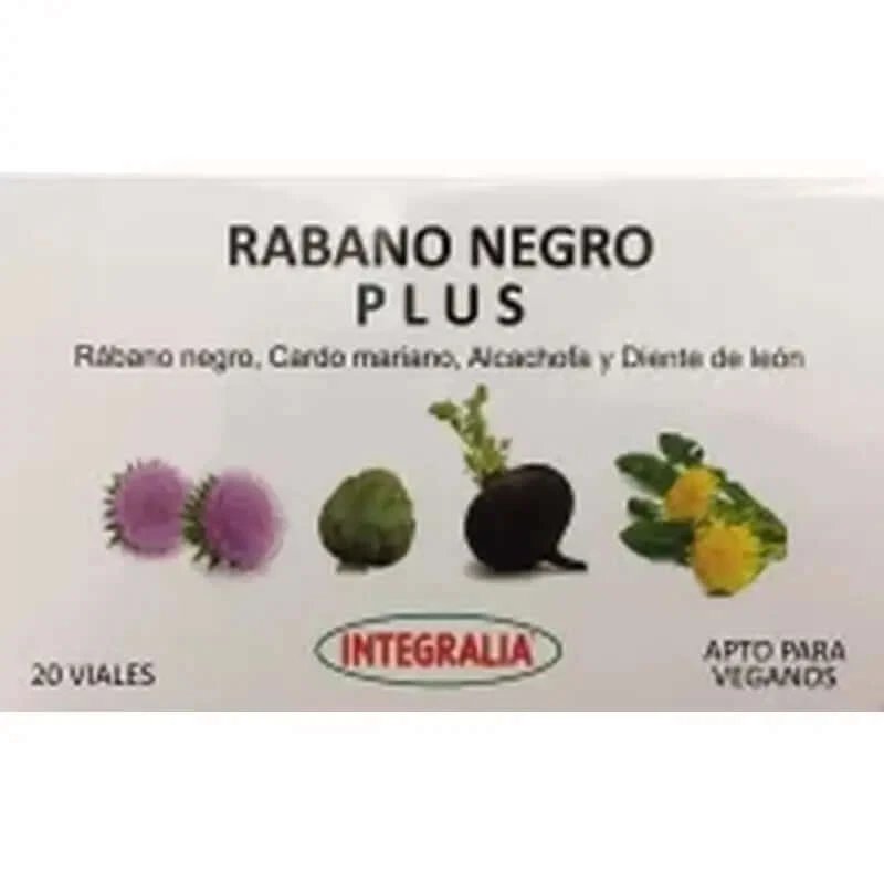 Integralia Black Rabano Plus , 20 flacoane