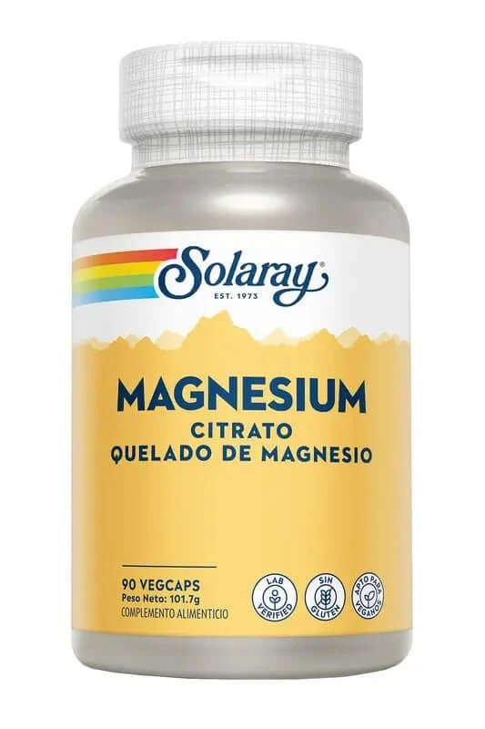 Solaray Citrat de magneziu 133 Mg, 90 Capsule