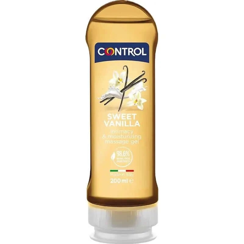 Control Madagascar Sweetness Vanilla Gel de masaj 2 în 1, 200ml