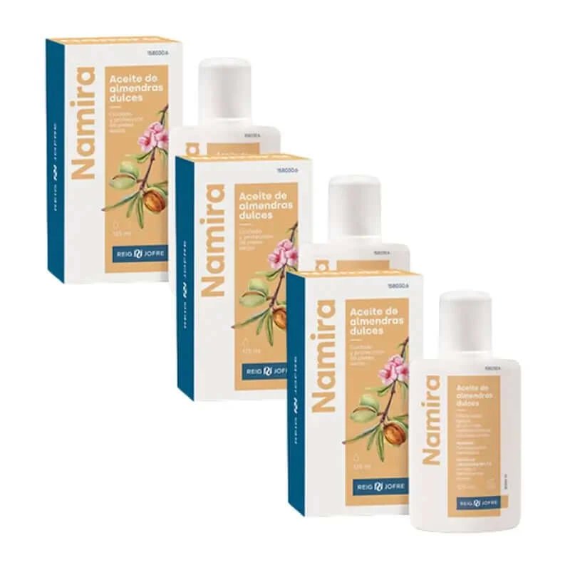 Reig Jofre Triplo Ulei de migdale 3 x 125 ml