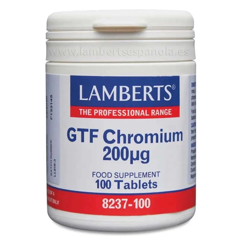 Lamberts Chromium Gtf 200 , 100 comprimate