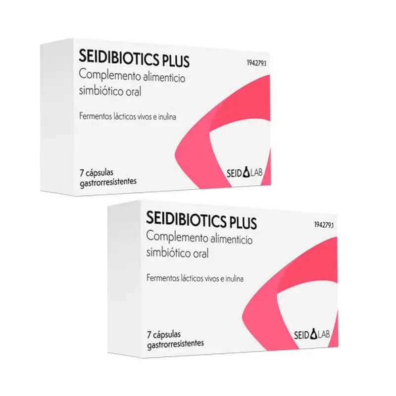 Pachet 2 X Seidbiotics Plus, 7 capsule