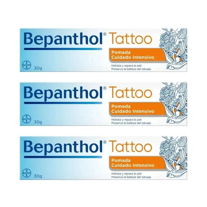 Bepanthol unguent pentru tatuaje, 3X30 Gr