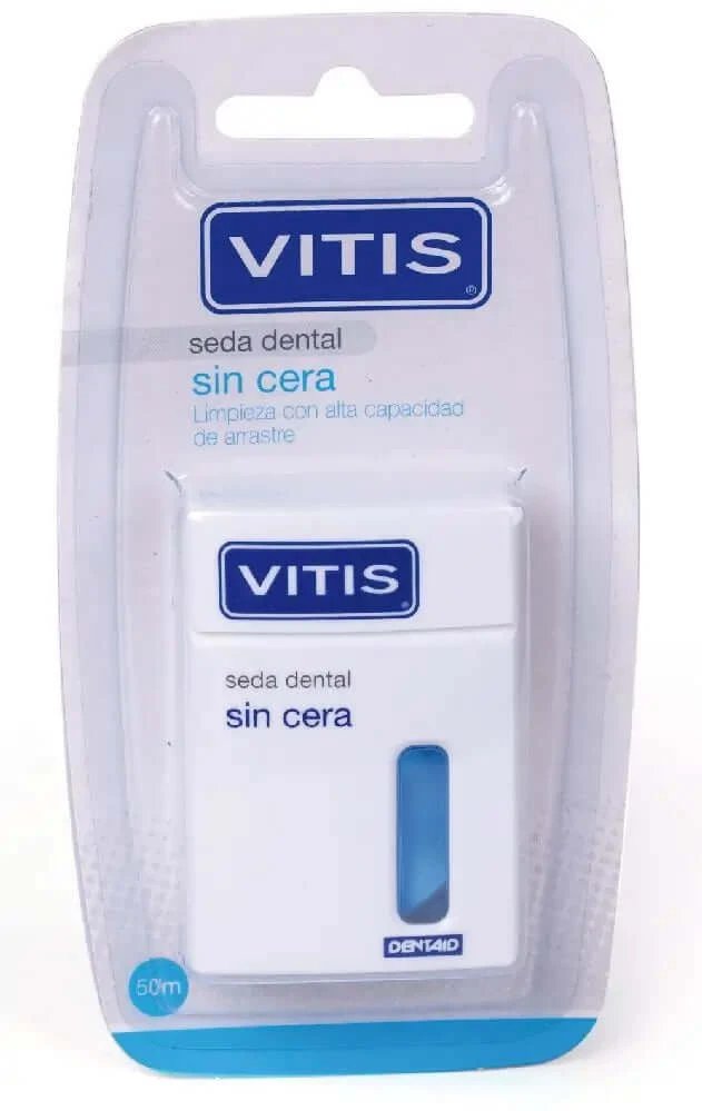 VITIS Ață dentară fără ceară, 50 M