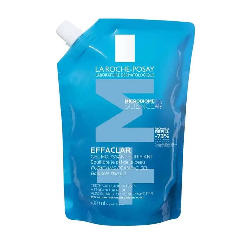 La Roche Posay Effaclar Gel Purifiant +M Ecorecarga 400Ml