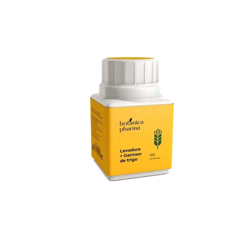 Botanicapharma Drojdie de bere + germeni de grâu, 100 tablete 600 Mg