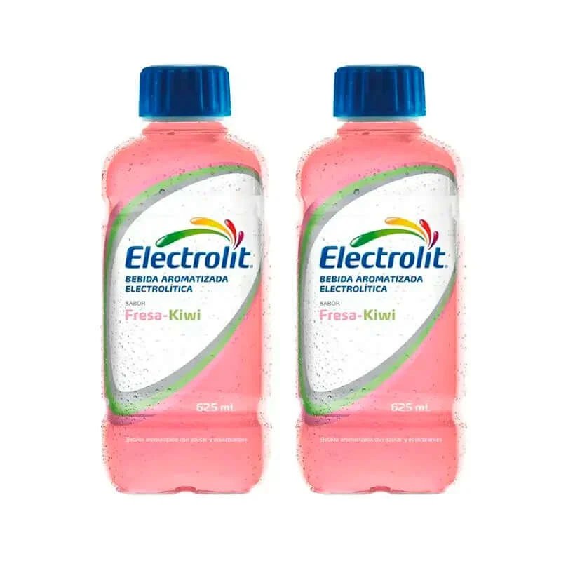 Electrolit Strawberry-Kiwi băutură cu electrolit, pachet 2 x 625 ml