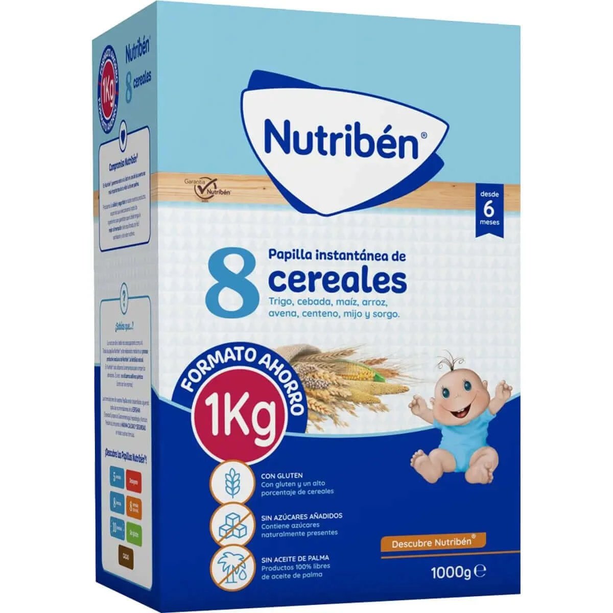 Nutriben 8 Cereale, 1000 gr