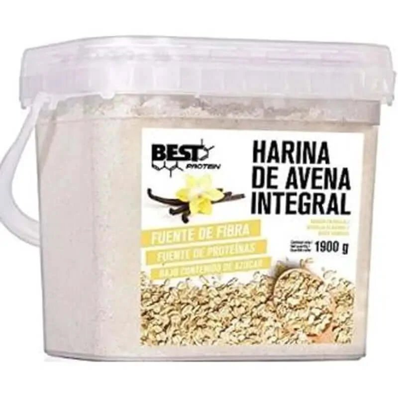 Fulgi de ovăz integral Best Protein Vanilie 1,9Kg.