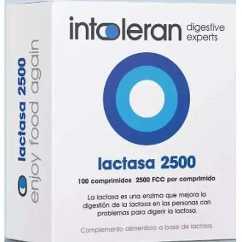 Intoleran Intoleran Lactază 2500 100 comprimate