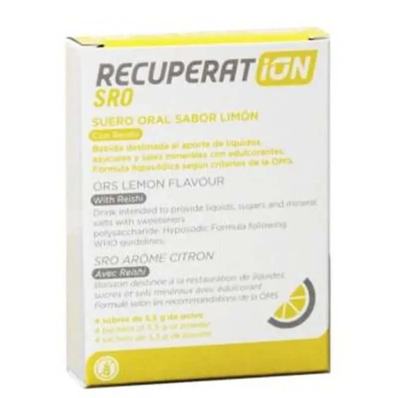 Recuperat-Ion Recuperat-Ion Ser oral aromă de lămâie 4Sbrs.