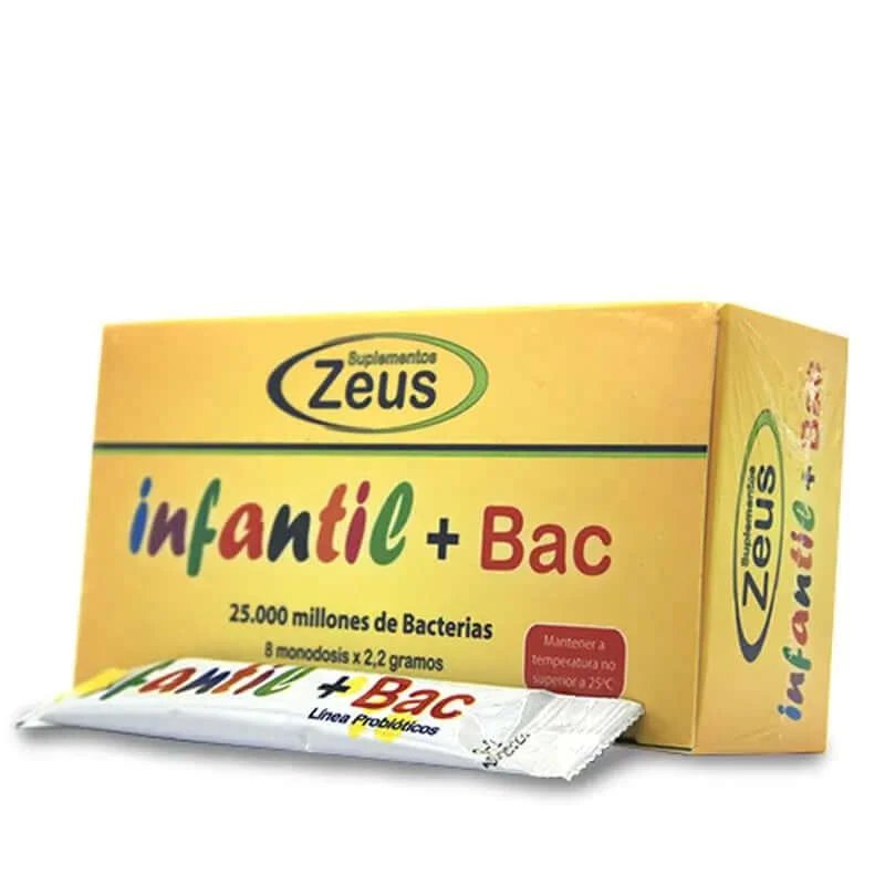 Zeus Infant+Bac , 8 doze unice x 2 mg