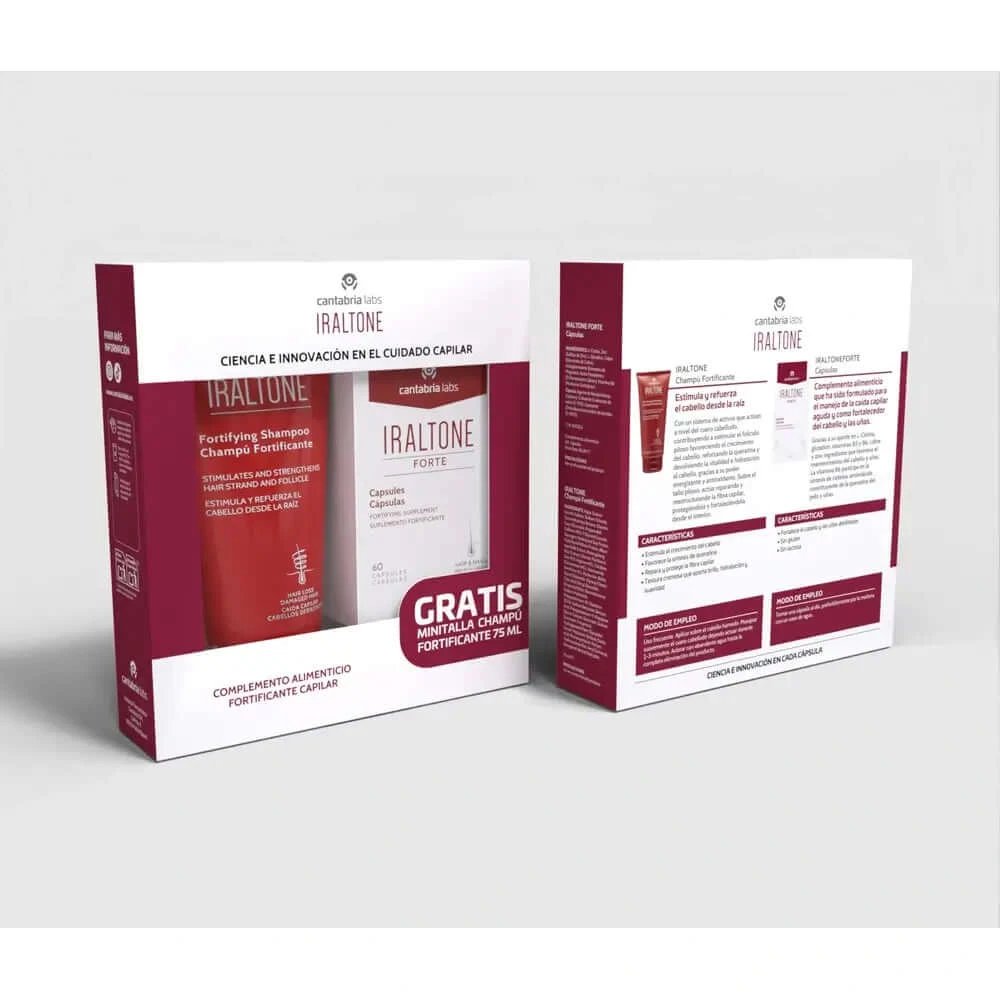 Iraltone Forte Capsule + Șampon fortificant Minitalla 75 Ml Cadou gratuit