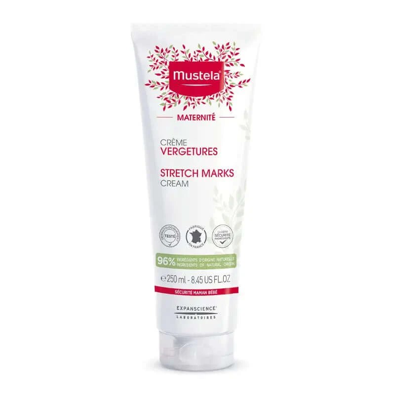 Cremă pentru vergeturi Mustela, 250 ml