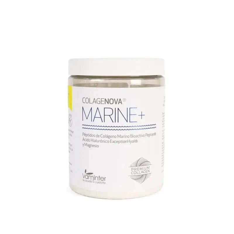 Colagenova Marine + Colagen marin + hialuronic + magneziu Lemon, 295 Gr