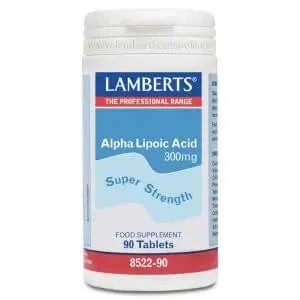 Lamberts Acid alfa lipoic 300 Mg. 90 Comp.