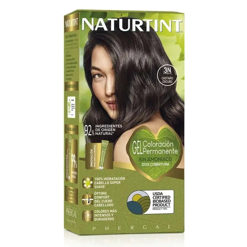 Naturtint Vopsea de colorare permanentă fără amoniac 3N - maro închis