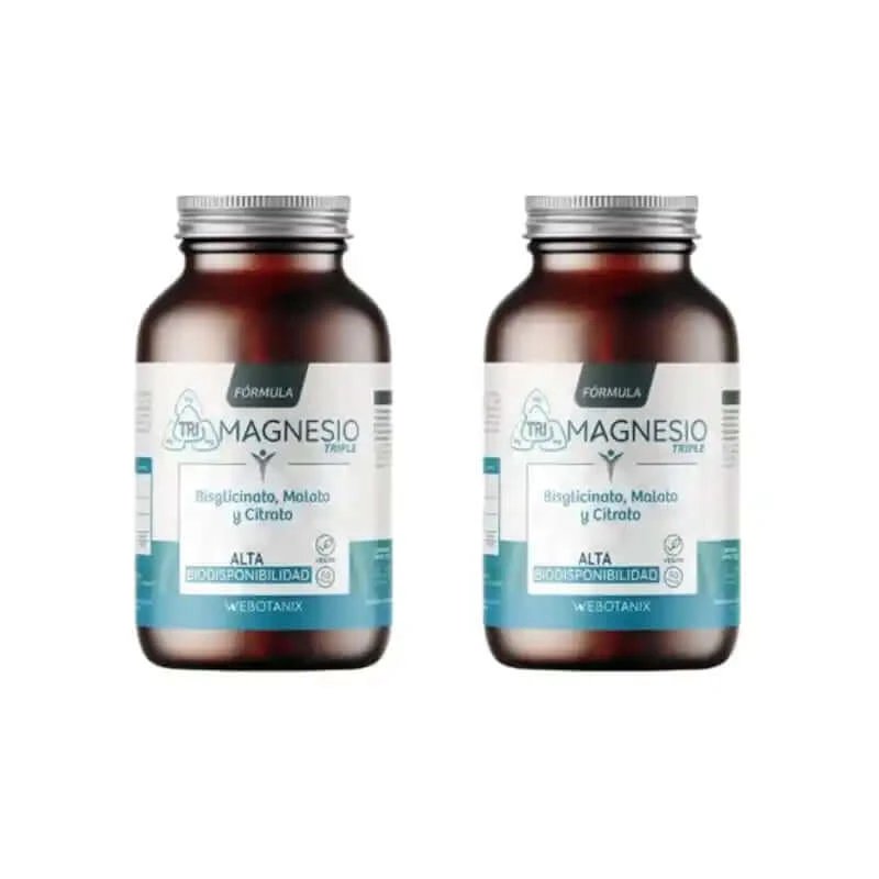 Webotanix Magnesium Triple Formula, 2X60 Capsule