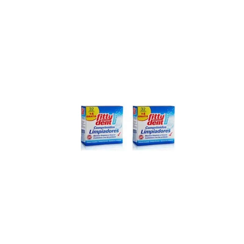 Fittydent Duplo Tablete de curățare 2 x 36 tablete
