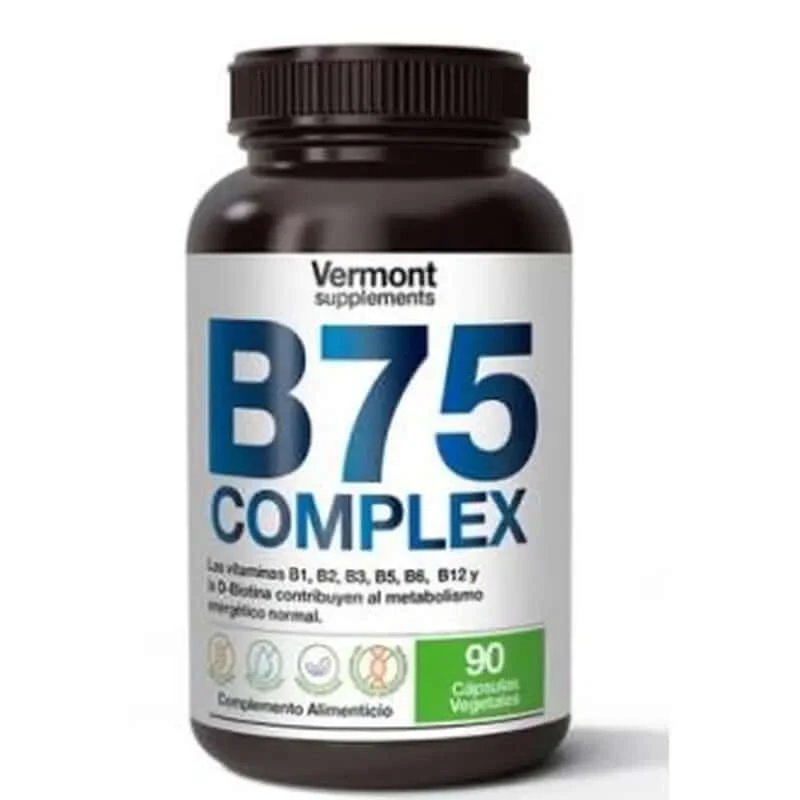 Vermont Suplimente B75 Complex 90V Capsule