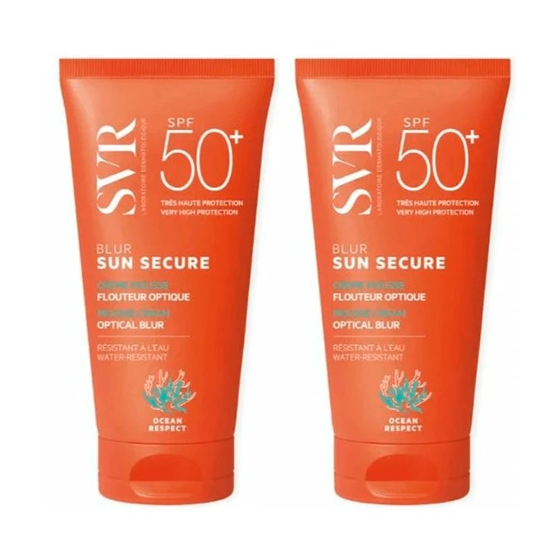 Svr Duplo Sun Secure Blur Spf50+ Neparfumată, 2 X 50 Ml
