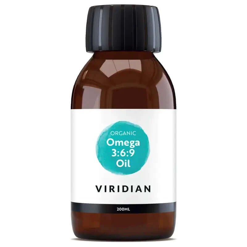 Viridian Omega 3-6-9 Ulei 200Ml. Vegan