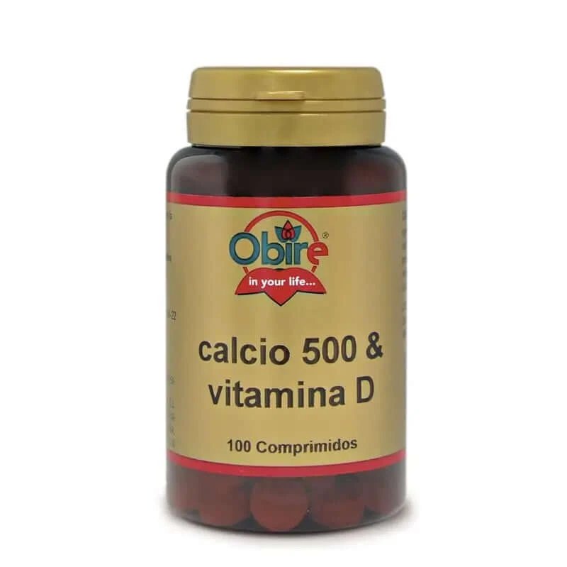 Obire Calciu 500 + Vitamina D , 100 comprimate