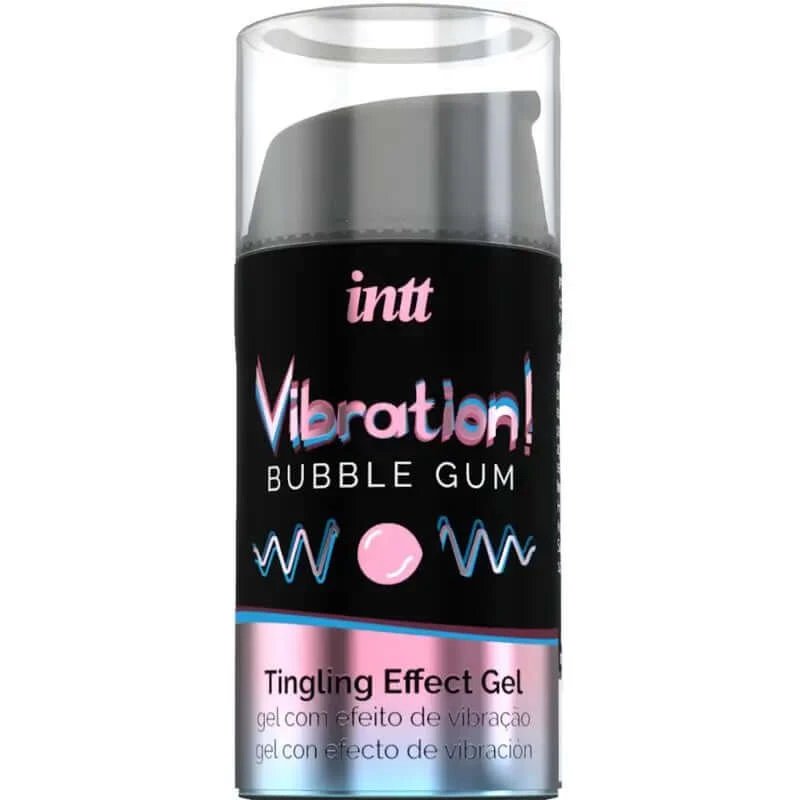 Intt Liquid Vibrator Căpșuni Bubble Gum Aroma 15 Ml