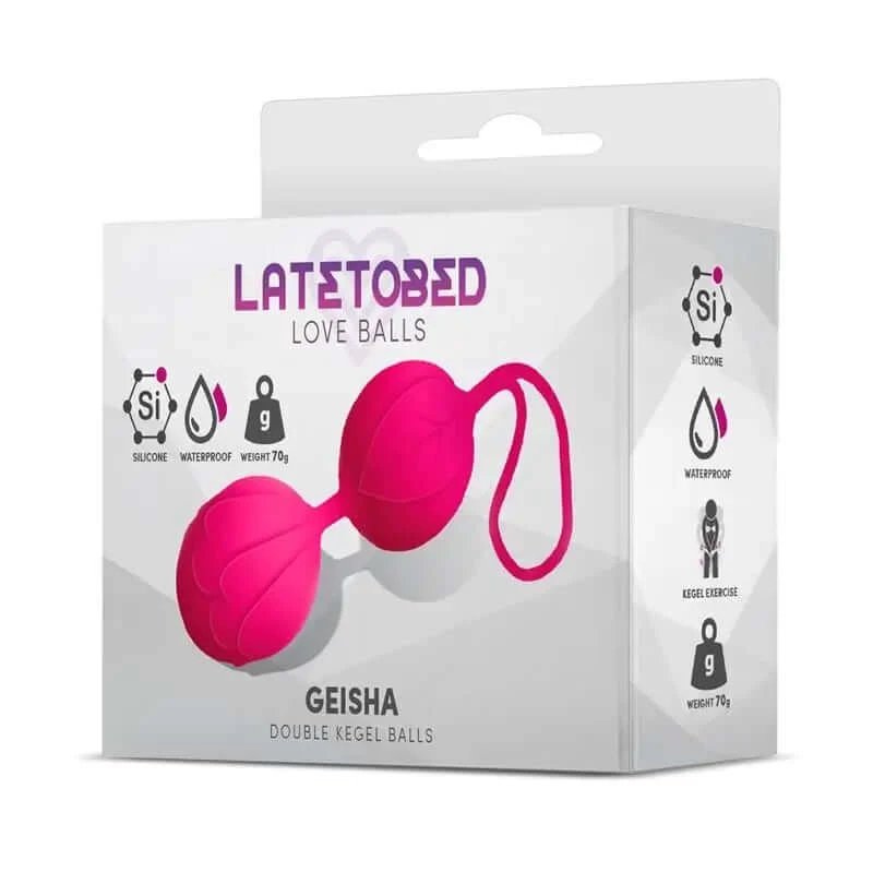 Latetobed bile Kegel duble Rose Red 70 Gr
