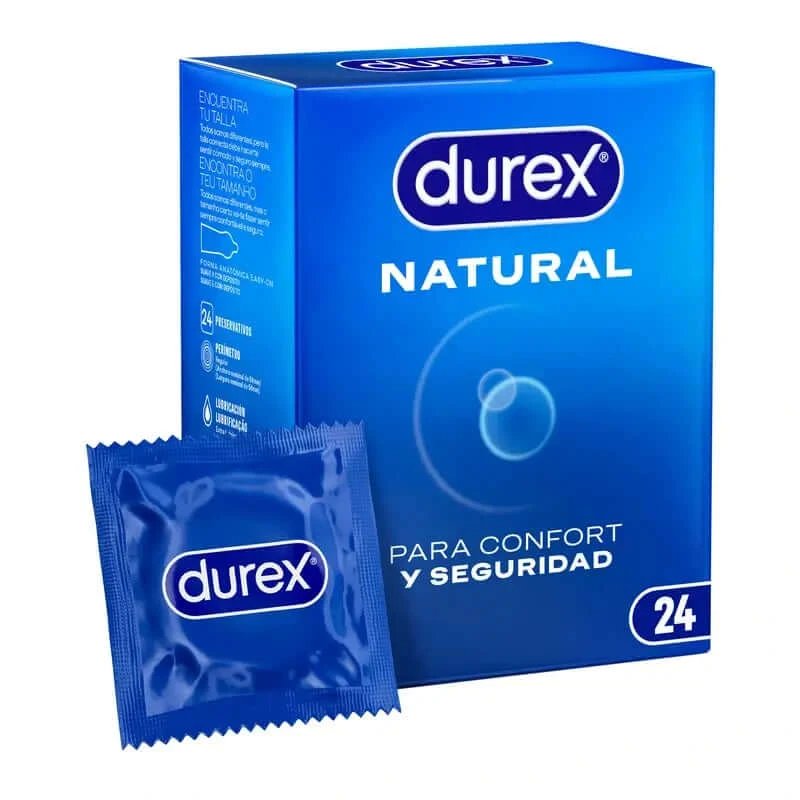 Prezervative Durex Natural Plus 24 unități