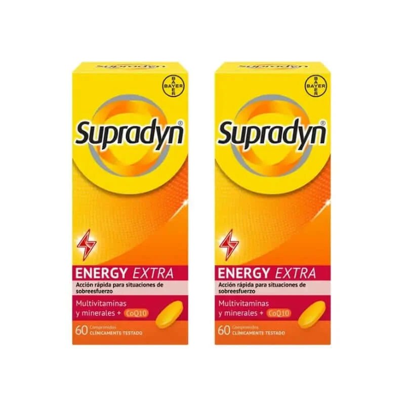 Supradyn Energy Extra Sport Vitamine și energie, 2x60 tablete