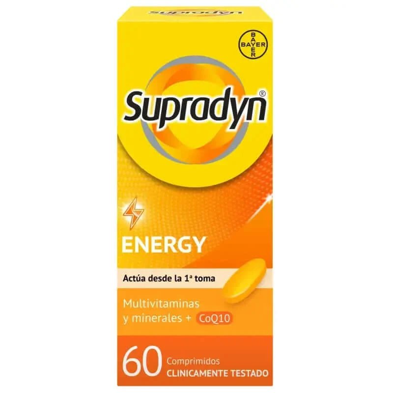 Supradyn Energy Vitamine, minerale, energie și vitalitate, 60 tablete