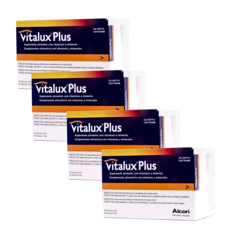 Vitalux Pack 4 unități, 84 Capsule