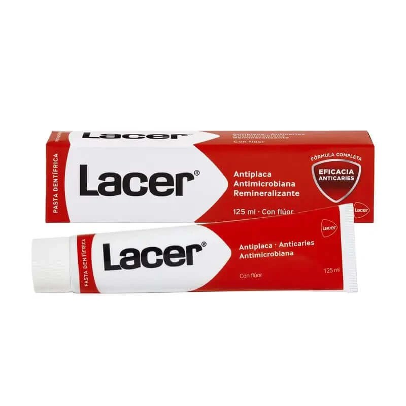 Lacer Pastă de dinți cu fluorură împotriva cariilor 125 ml