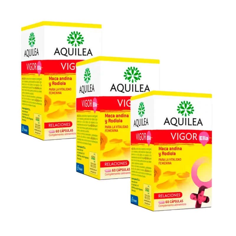 Aquilea Vigor Ella, pachet 3 x 60 capsule