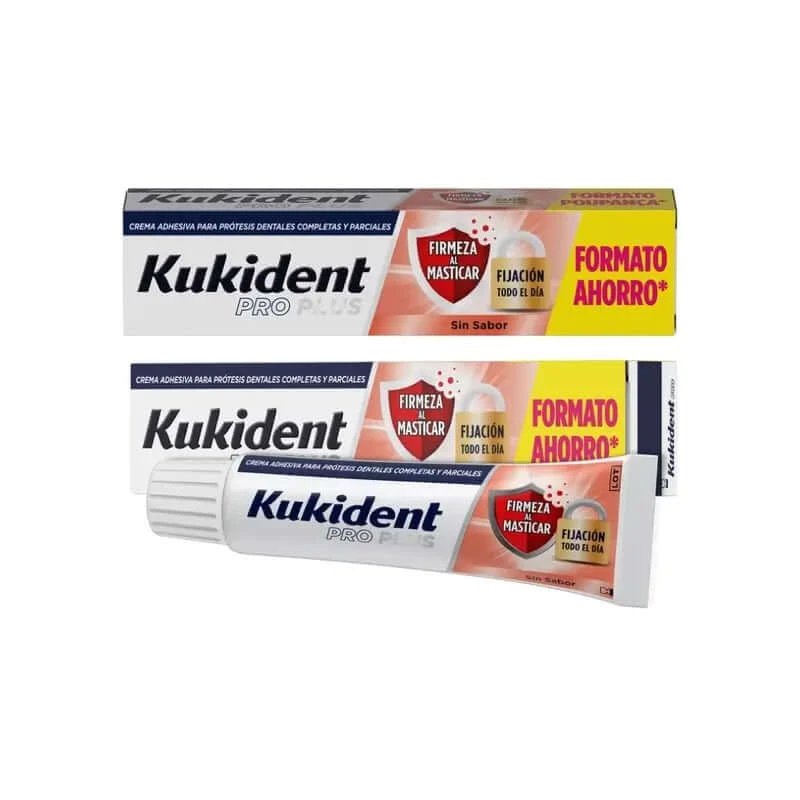 Kukident Duplo Pro Plus Fermitate la mestecat, 2 X 57 Gr