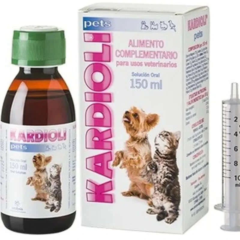 Kardioli Pets Soluție orală Cardiovascular Alimente complementare, 150 ml