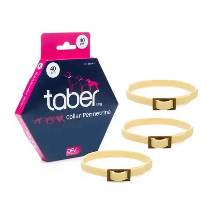 Taberdog Permethrin Collar, pachet 3 x 40Cm