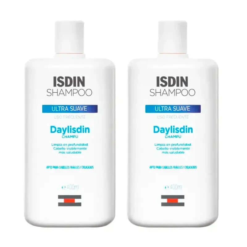 Șampon Isdin Daylisdin Ultrasoft, pachet 2 x 400 ml