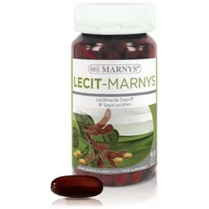 Marnys Lecitină de soia-Lecitmar 1200Mg. 60Perle
