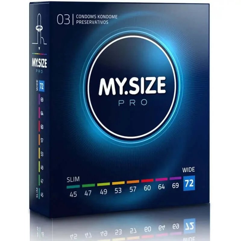 My Size Pro 72 Mm 3 unități Prezervative