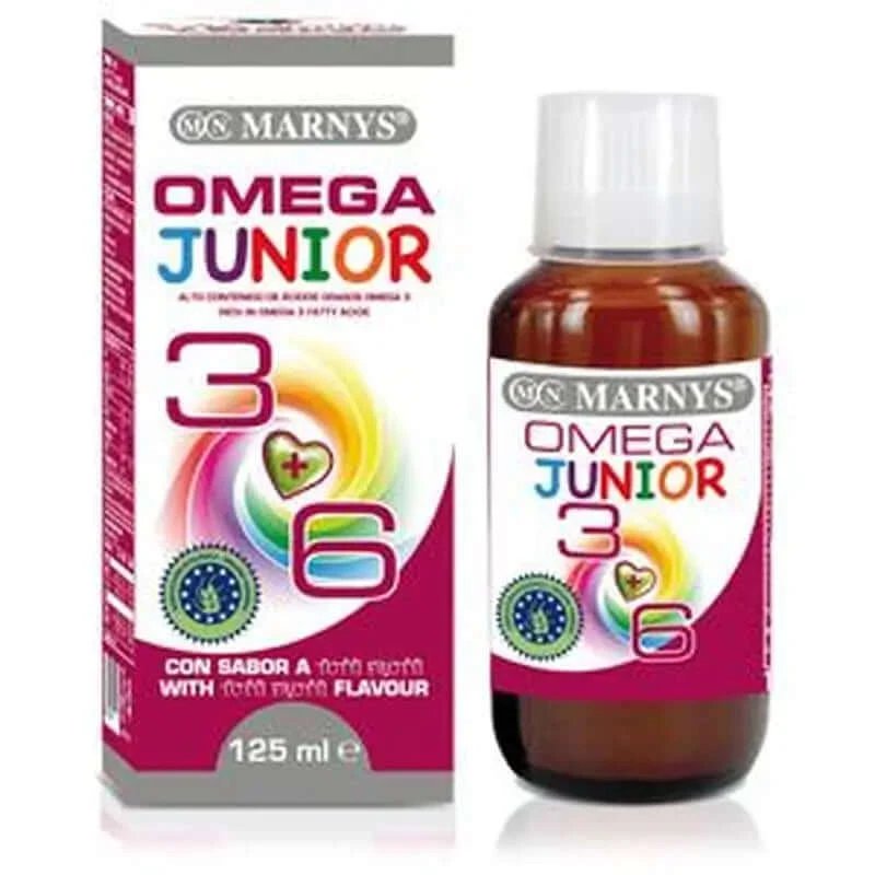 Marnys Omega 3 & 6 Junior sirop 125Ml.