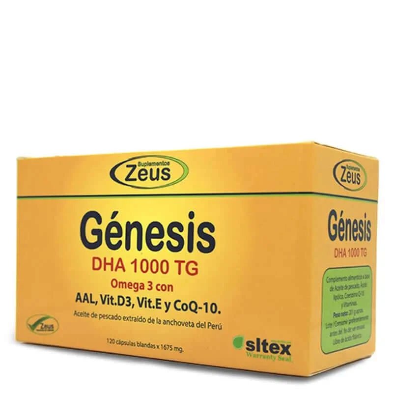 Zeus Genesis Dha Tg 1000 , 120 capsule