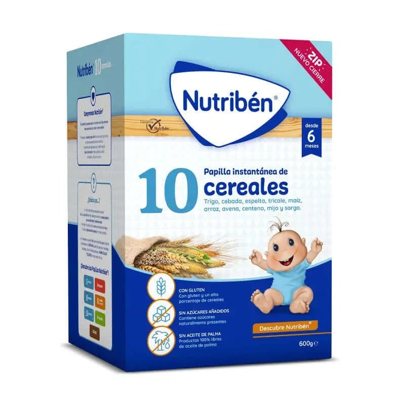 Nutriben Papilla 10 Cereale 600 g